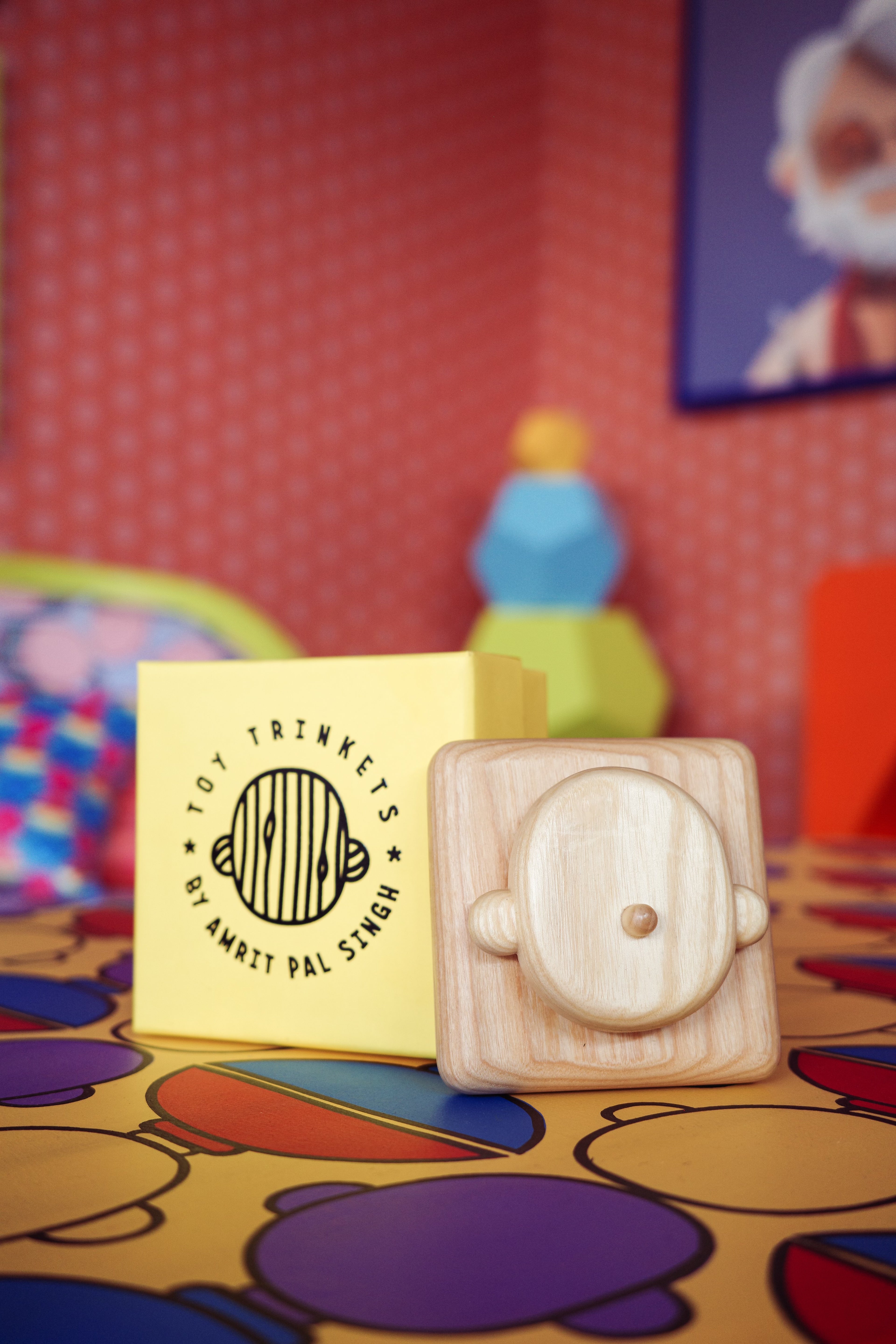 Toy Trinket Hand-Made Wooden Sculpture