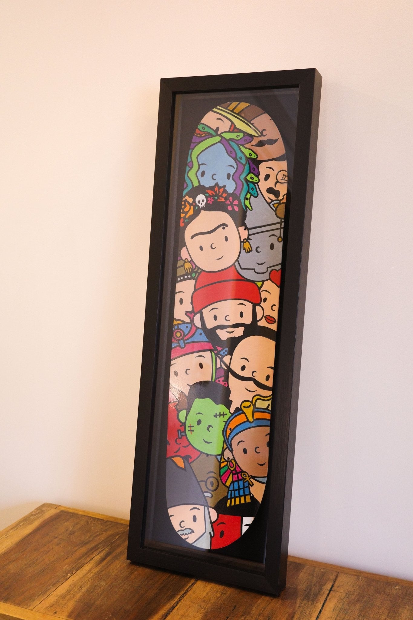 Toy Faces Hand - Painted Skateboard Deck - Toy Maker’s Shop By Amrit Pal Singh