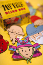 Toy Pins Blind Box | One Mystery Toy Face Enamel Pin - Toy Maker’s Shop By Amrit Pal Singh