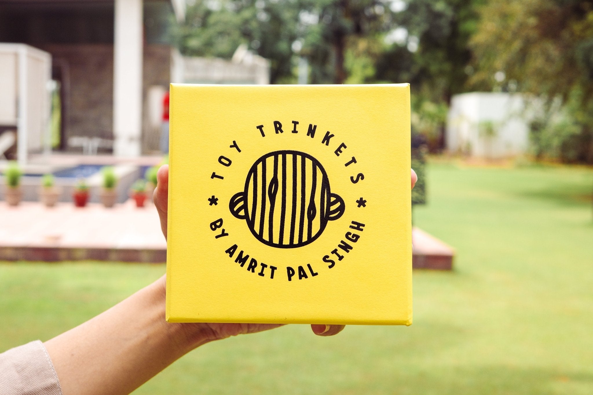 Toy Trinket Hand - Made Wooden Sculpture - Toy Maker’s Shop By Amrit Pal Singh